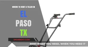 Renting a Tiller in El Paso, TX: Top Locations and Tips
