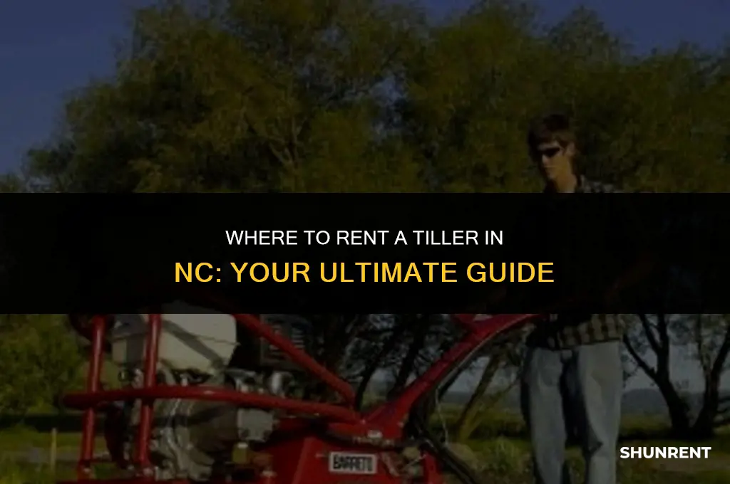 where to rent a tiller in nc