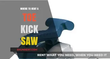 Where to Rent a Toe Kick Saw: A Comprehensive Guide