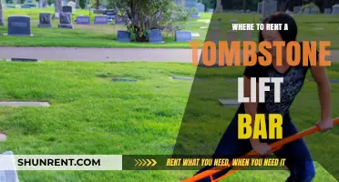Where to Rent a Tombstone Lift Bar: A Comprehensive Guide
