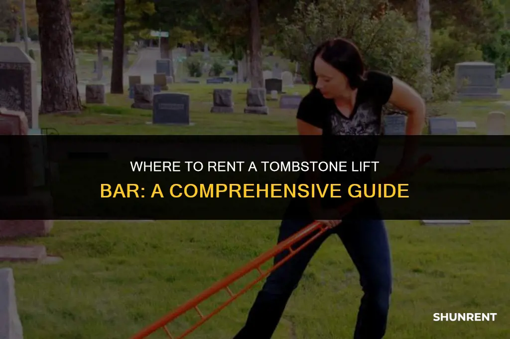 where to rent a tombstone lift bar