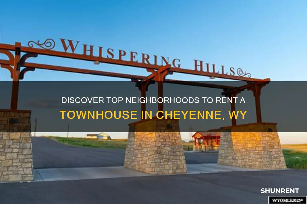 where to rent a townhouse in cheyenne wy