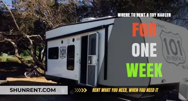 Top Toy Hauler Rental Options for Your One-Week Adventure