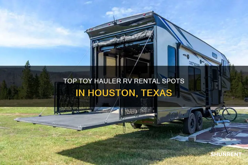 where to rent a toy hauler rv in houston