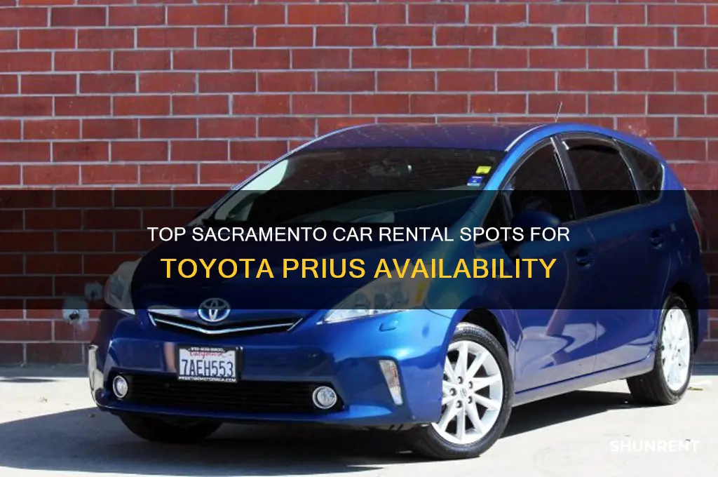 where to rent a toyota prius in sacramento