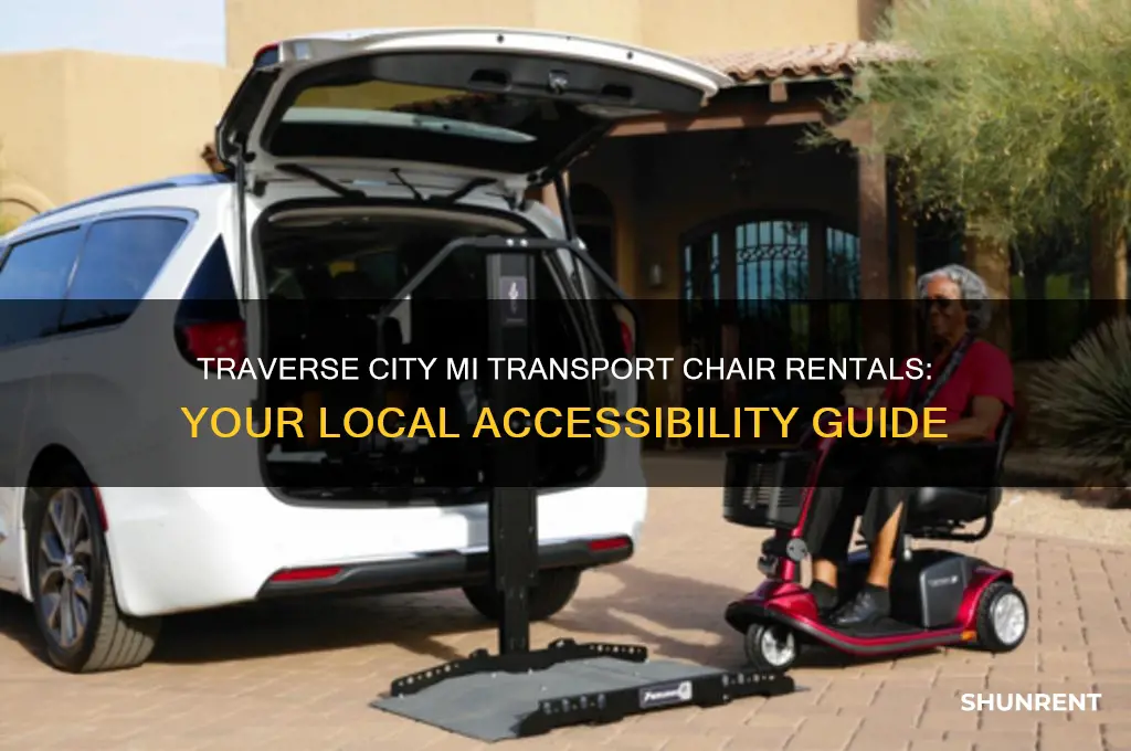 where to rent a transport chair in traverse city mi