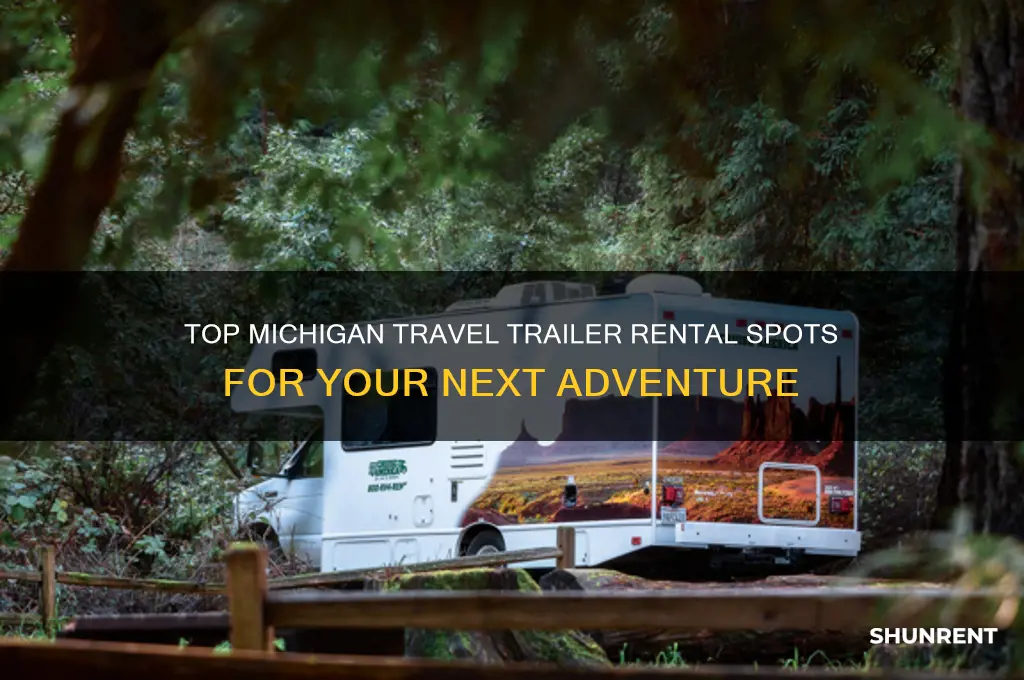 where to rent a travel trailer in michigan