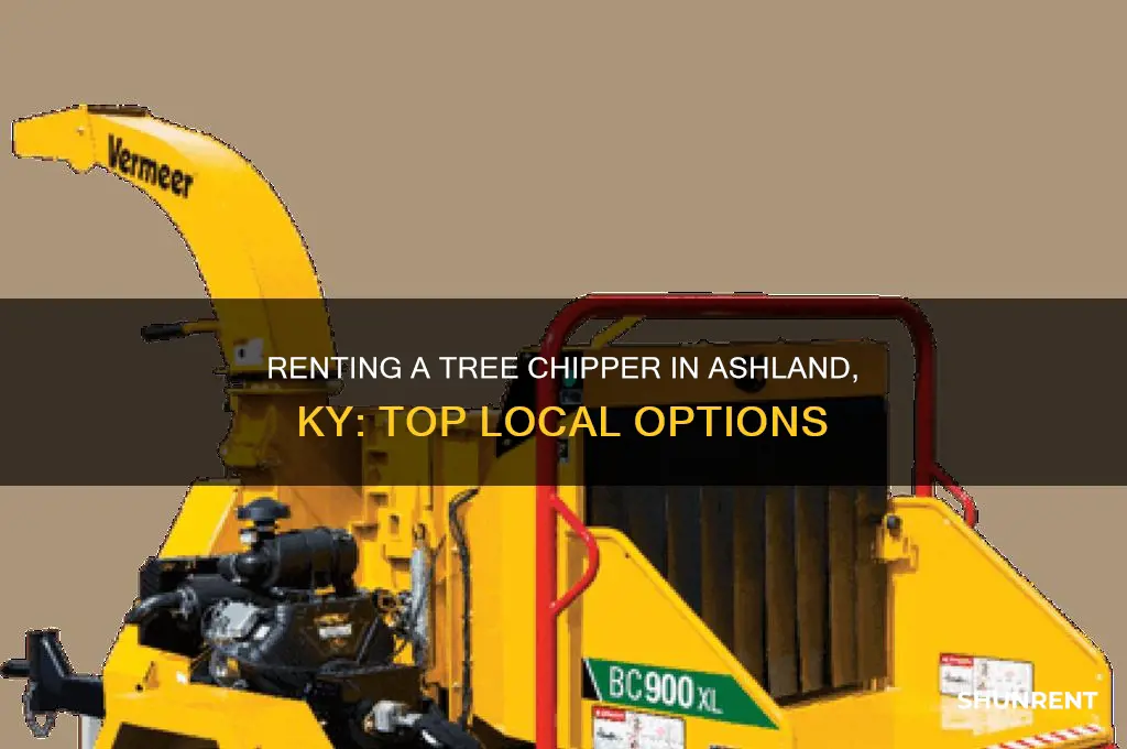 where to rent a tree chipper in ashland ky