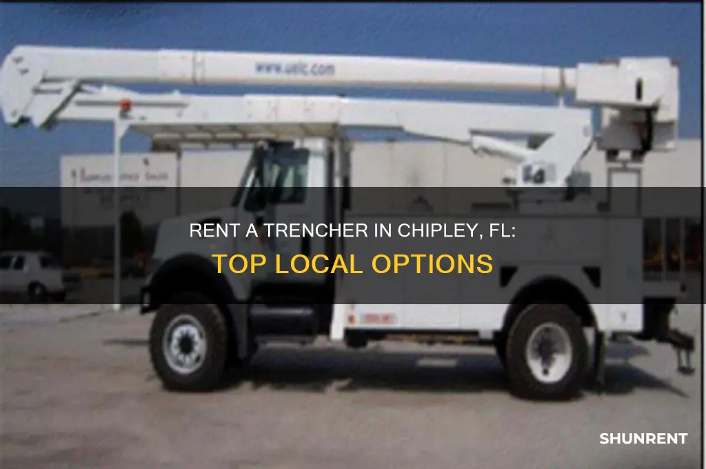 where to rent a trencher in chipley fl