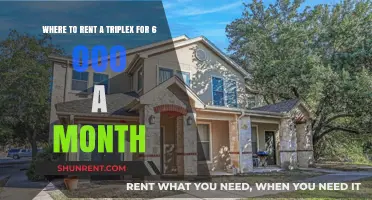 Affordable Triplex Rentals: Top Locations for $6,000 Monthly Budget