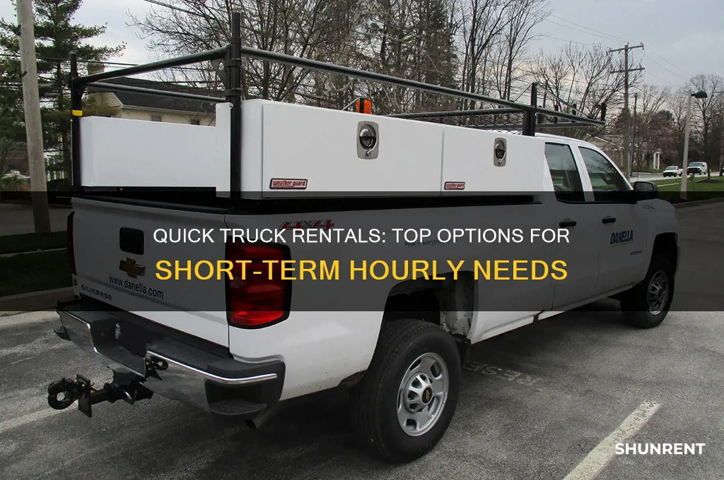 where to rent a truck for a few hours