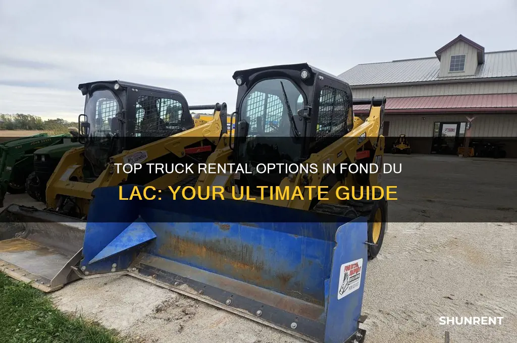 where to rent a truck in fond du lac