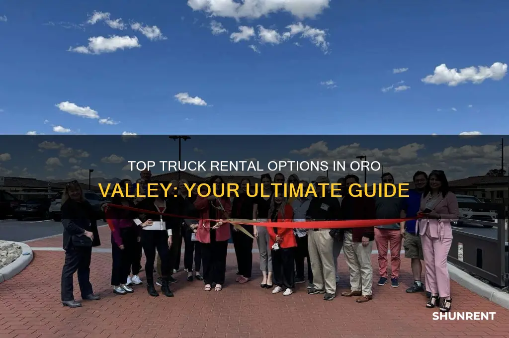 where to rent a truck in oro valley