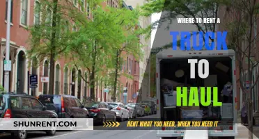 Where to Rent a Truck to Haul: A Comprehensive Guide