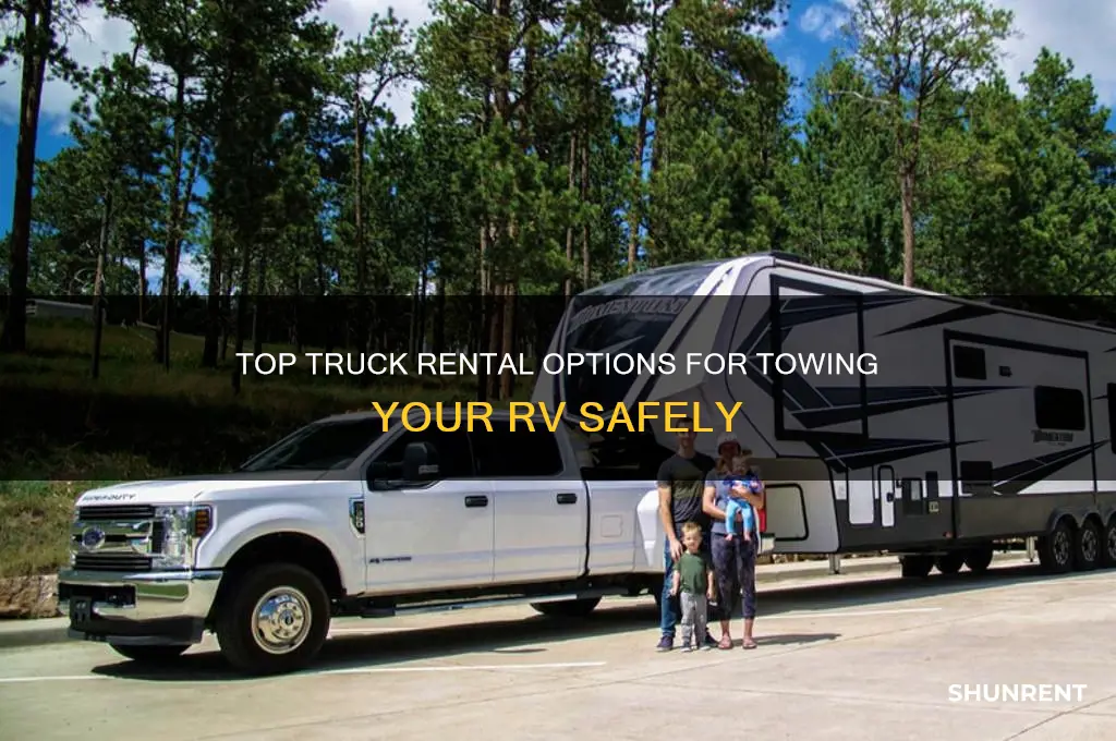 where to rent a truck to pull an rv