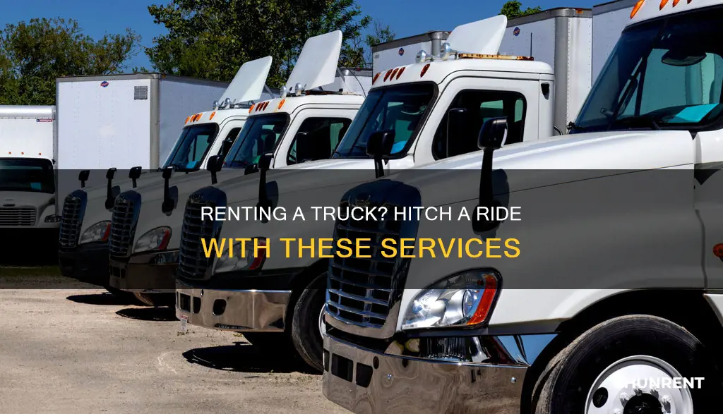 where to rent a truck with a hitch