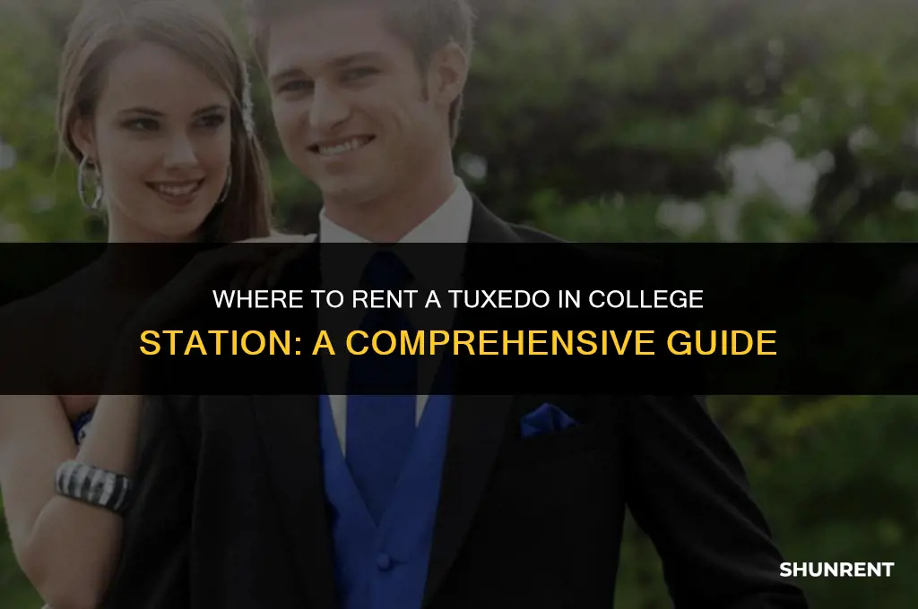 where to rent a tux college station