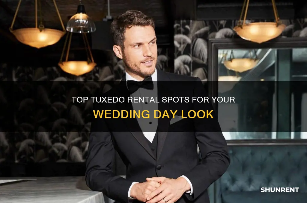 where to rent a tux for a wedding