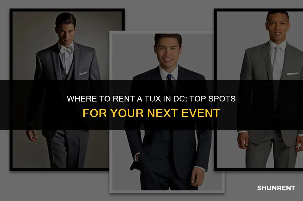 where to rent a tux in dc