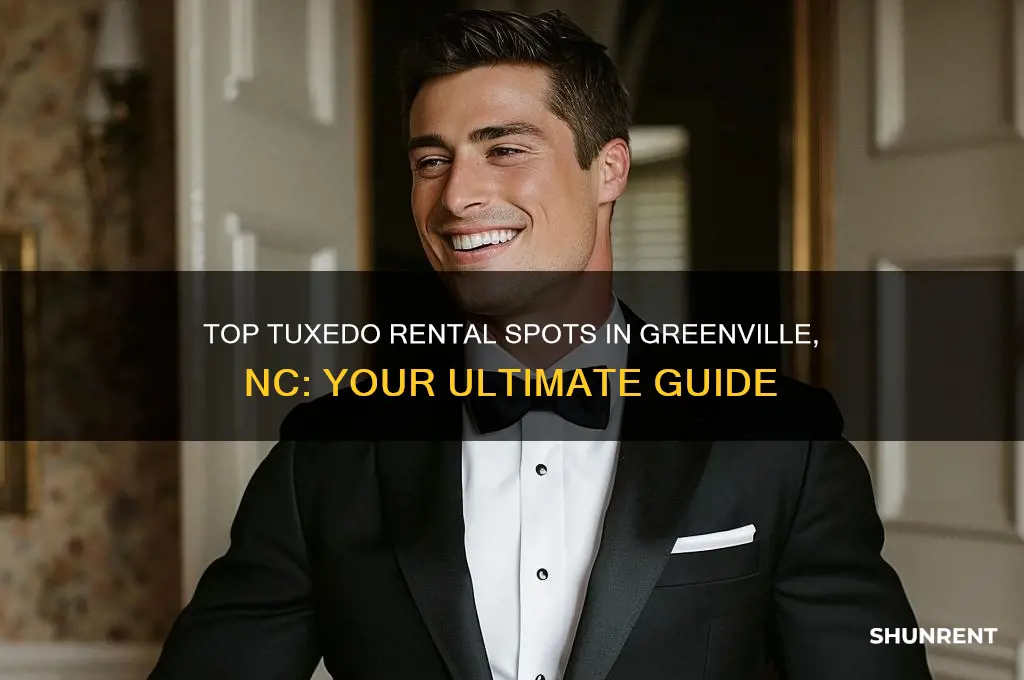 where to rent a tux in greenville nc