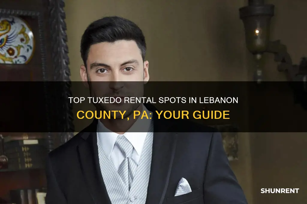 where to rent a tux in lebanon county pa