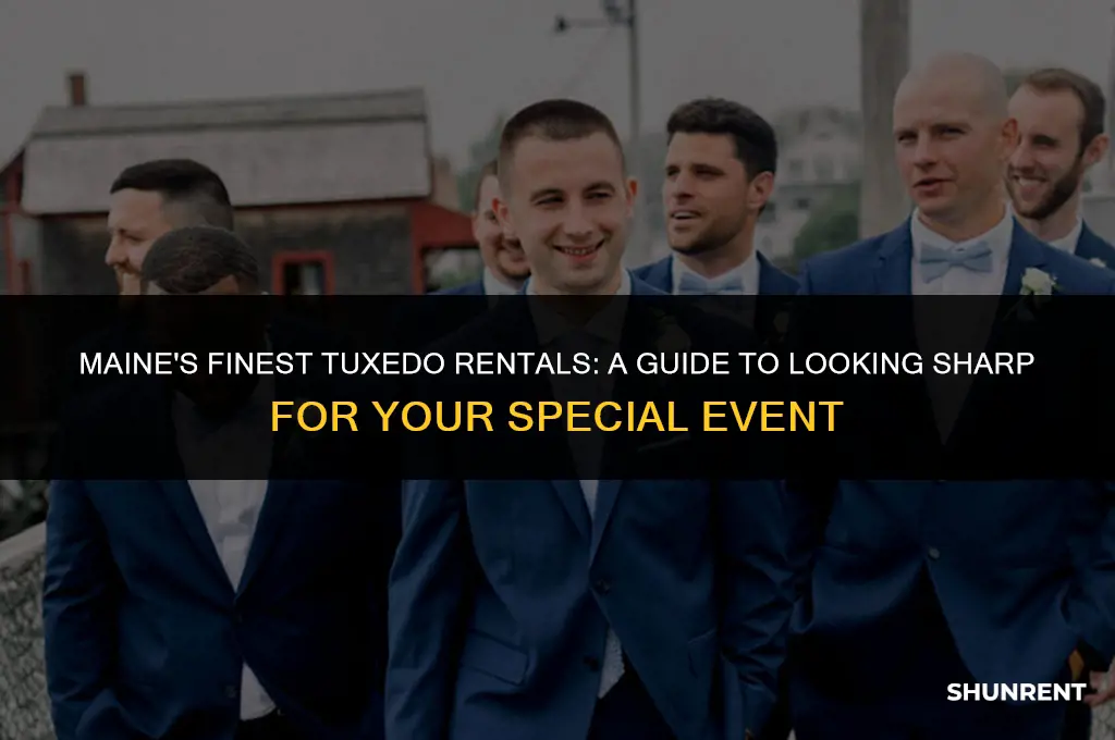 where to rent a tux in maine