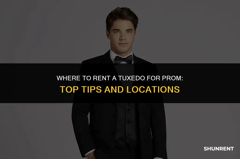 where to rent a tuxedo for prom