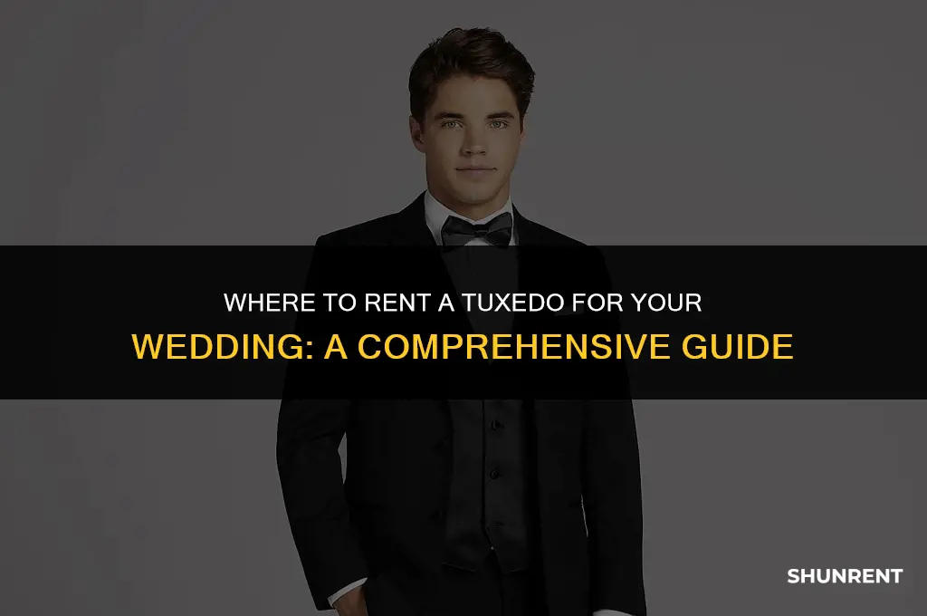 where to rent a tuxedo for wedding