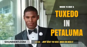 Where to Rent a Tuxedo in Petaluma: A Comprehensive Guide