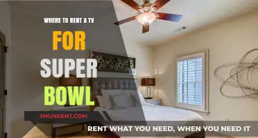 Rent a TV for Super Bowl: Top Locations and Tips