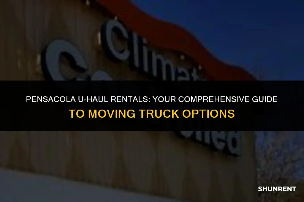 where to rent a uhaul in pensacola