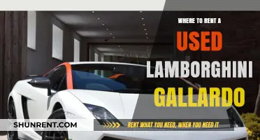 Where to Rent a Used Lamborghini Gallardo: A Comprehensive Guide