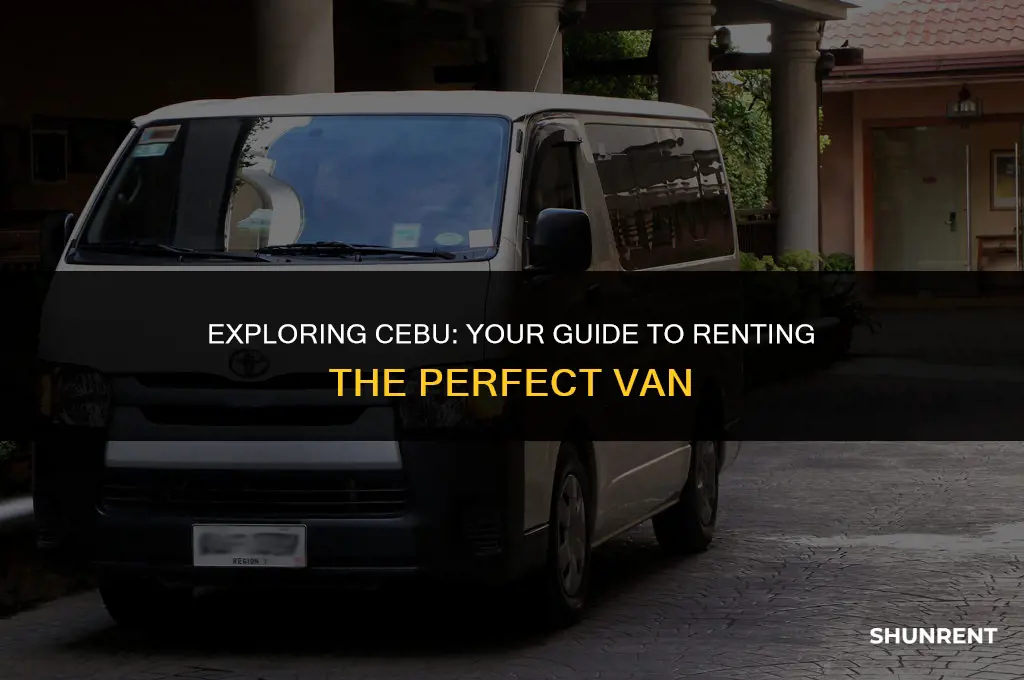 where to rent a van feom cebu
