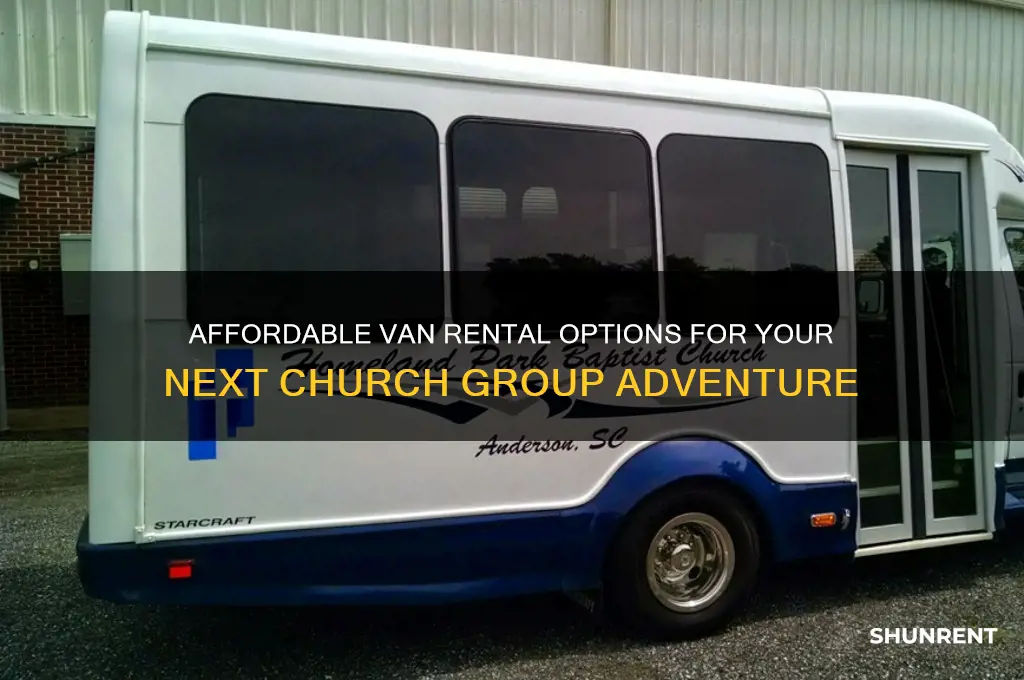 where to rent a van for a church trip