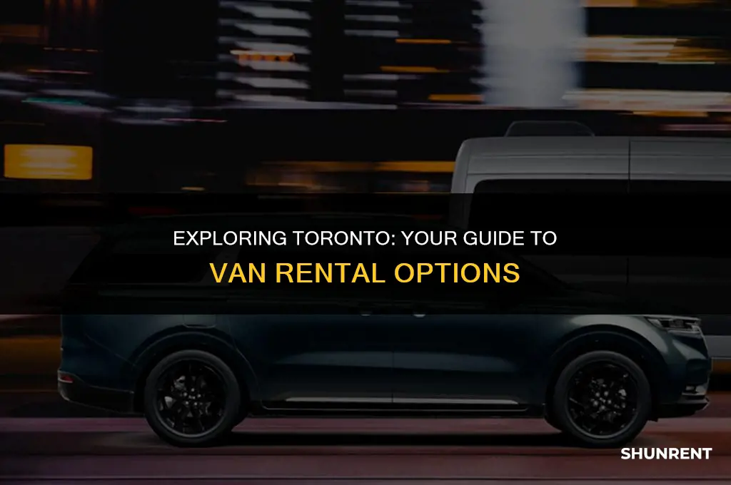 where to rent a van in toronto