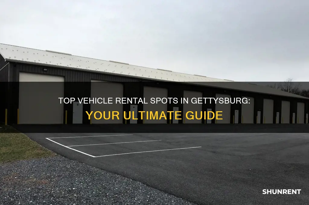 where to rent a vehicle in gettysburg area