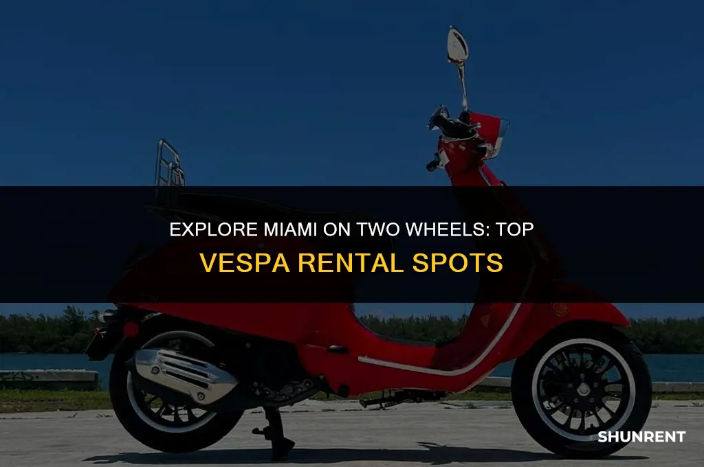 where to rent a vespa in miami