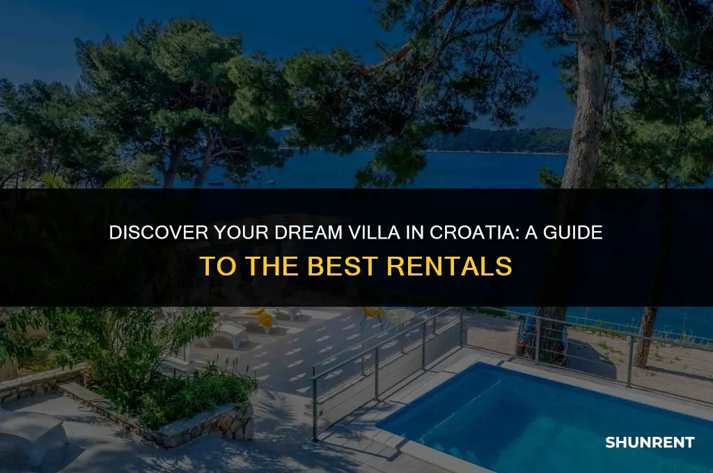 where to rent a villa in croatia