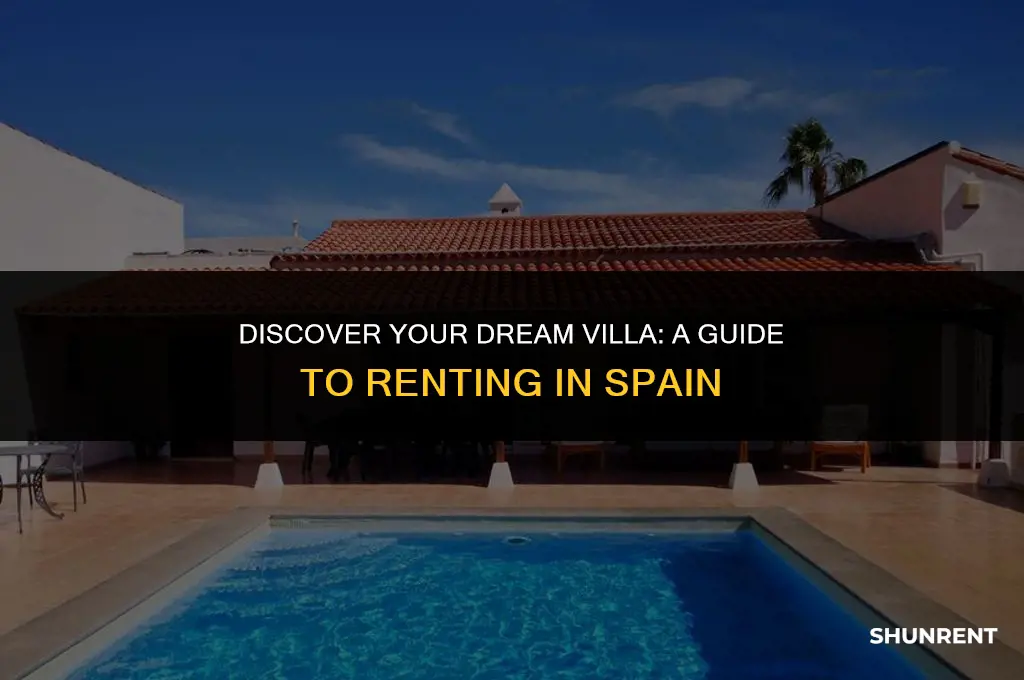 where to rent a villa in spain