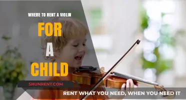 Best Places to Rent a Violin for Your Child: A Guide
