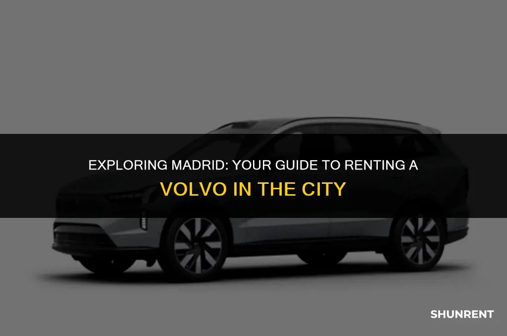 where to rent a volvo in madrid