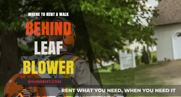 Top Locations to Rent a Walk-Behind Leaf Blower Easily