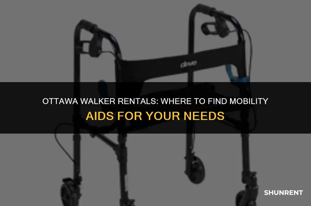 where to rent a walker in ottawa