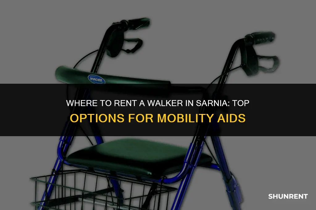 where to rent a walker in sarnia