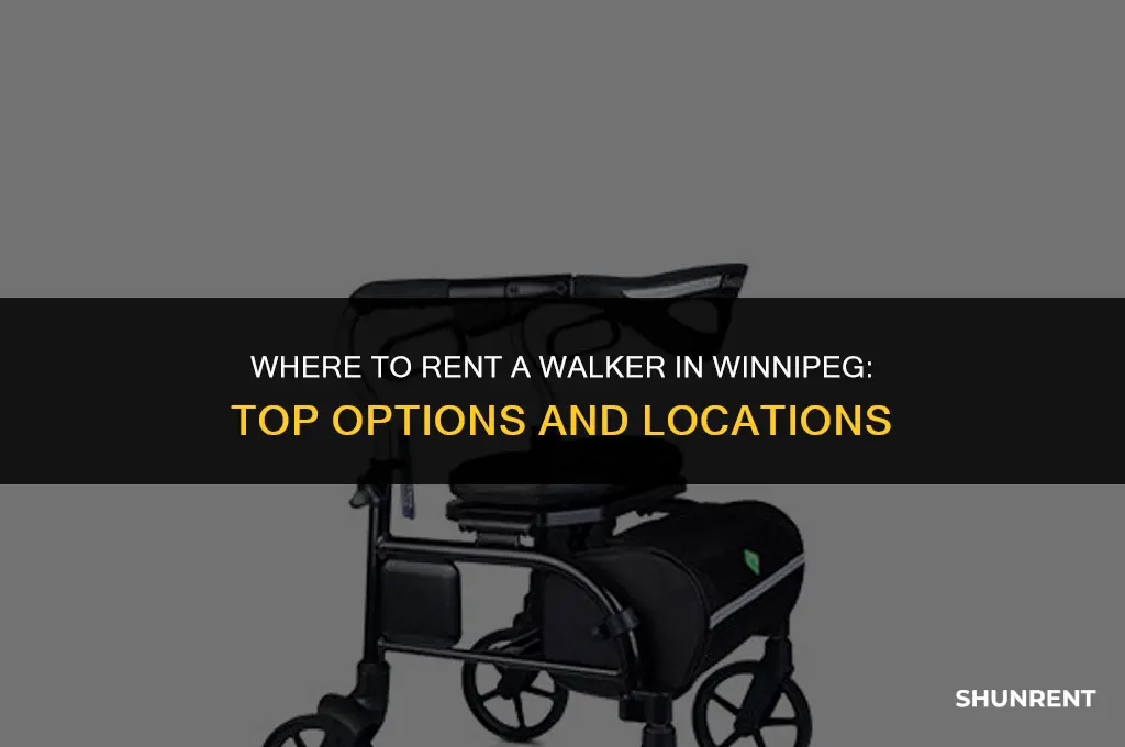 where to rent a walker in winnipeg