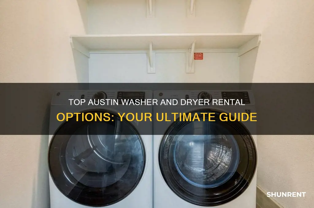where to rent a washer and dryer in austin texas