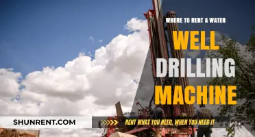 Renting Water Well Drilling Machines: Top Locations and Tips