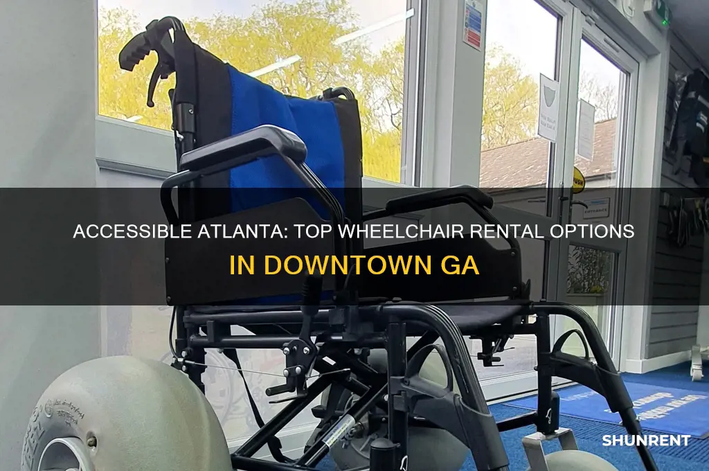 where to rent a wheel chair in downtown atlanta ga