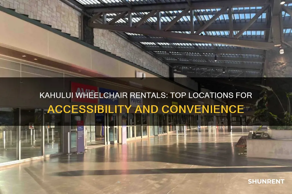 where to rent a wheel chair in kahalui