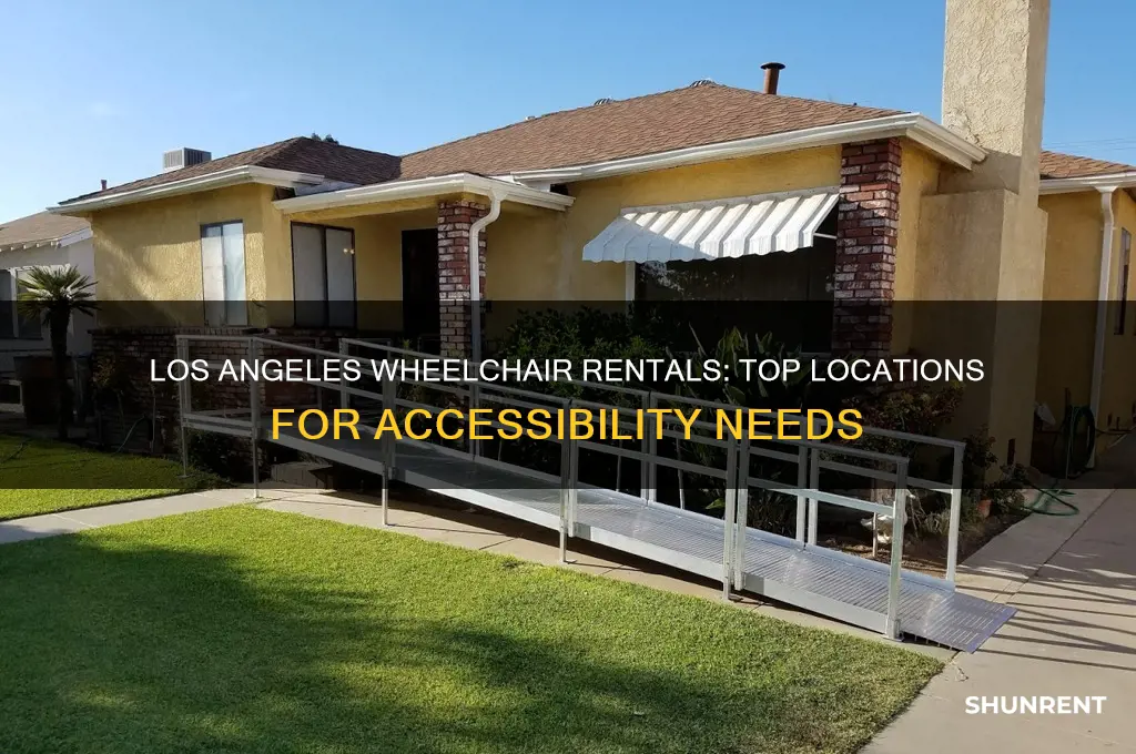 where to rent a wheelchair in los angeles